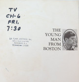 RARE JFK TV Special Promotional Booklet "The Young Man from Boston"