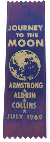 1969 "Journey To The Moon" July 1969. Armstrong, Aldrin, Collins Ribbon