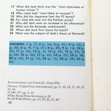 1966 "John F Kennedy Quiz-Me, A Junior Golden Guide" Small Booklet.