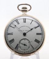 Antique 1906 Waltham Grade: No. 620 16s R/G 48mm 15J Open Face Pocket Watch