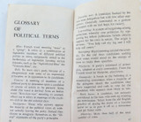 SCARCE ! 1960 "KOOL" Cigarettes USA Presidential Campaign Guide Booklet