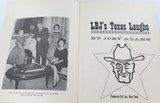 1964 1st Edition "LBJ's Texas Laughs" by Joey Adams. Lyndon B Johnson