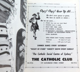 1963 JFK Assassination, RARE Australian Publication, "The Catholic Clubman"