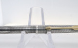 Vintage Parker 75 Gold Trim USA Cisele Sterling Silver Ballpoint Pen