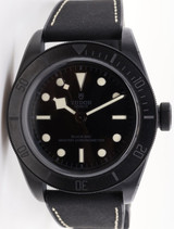 2025 Tudor Heritage Black Bay 41mm Ceramic Watch 79210CNU Box & Docs