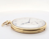 Antique WWI Era 1918-19 Patek Philippe 18k Gold 47.5mm OF Pocket Watch -Serviced