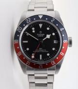 2025 Tudor Heritage Black Bay GMT 79830RB Stainless Auto 41mm Watch B&P