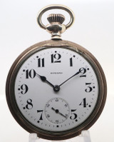 Antique 1914 Howard Watch Co Chrono Series 11 21J 53mm Gold Filled Pocket Watch