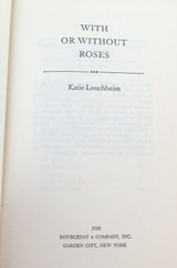 RARE Signed From Personal Library of Bobby Kennedy "To You & Ethel" K Louchheim