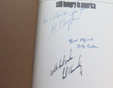 1969 Signed by Ted Kennedy, R Coles, A Clayton 1st Ed "Still Hungry in America"
