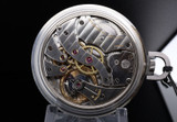 Vintage 1970 IWC Schaffhausen Steel Pocket Watch cal 972 New Old Stock with Tags