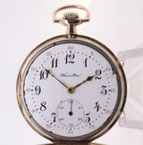 Antique 1916 Hamilton Grade 914 Gold Filled 47mm 12s Open Face Pocketwatch