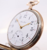 Antique 1916 Hamilton Grade 914 Gold Filled 47mm 12s Open Face Pocketwatch