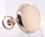 1909 Burlington Grade 185 Model 5 19J 16s 10K Gold Filled 50mm Pocket Watch