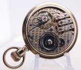 1909 Burlington Grade 185 Model 5 19J 16s 10K Gold Filled 50mm Pocket Watch