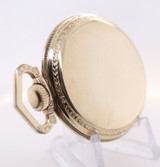 Antique 1923 Illinois Bunn 16s 10k R/G Model 11 51mm 23J 48hr O/F Pocket Watch