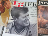 Job Lot Selection Vintage Large Magazines The Life of JFK, Jackie, The Kennedys