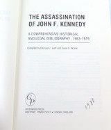 1980 1st Edition " Assassination of JFK. Comprehensive Historical & Legal Bio"