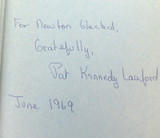 RARE 1969 Signed Patricia Kennedy Lawford 1st Edition "That Shining Hour"