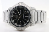 Auth. Luminox 6500 Men’s 200m Black Dial Silver Bezel Auto Wrist Watch
