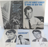 1964 Bobby Kennedy. Good Lot Election Ephemera. 100% Genuine.