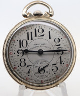 Antique 1949 Waltham Model 1908 Vanguard R/G 50mm 23J O/F Pocket Watch