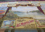 V. RARE / MUSEUM QUALITY 1935 HUGE LOWOOD QLD PICTURE THEATRE HAND PAINTED CURTAIN