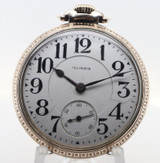 1925 Illinois Grade Bunn Special 21J 16s 10k Gold Filled 50mm Pocket Watch