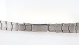 Vintage Rolex Bubble Back Stretch Rivet Steel 17mm Link Steel Bracelet