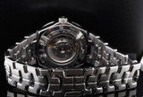 Auth Tag Heuer Link Calibre 5 Automatic 200m Steel Diamond Bezel Watch WBC 2113