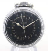 1944 WW2 Military Hamilton Grade 4992B 51mm 16s Open Face 24hr Pocket Watch
