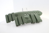Auth. Patek Philippe Military Green Rubber Straps 22mm x 19mm