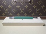 Auth. Rolex Emerald Rubber & Steel Ballpoint Pen With Box NOS