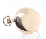 1917 Illinois A.Lincoln 21J 16s 10K Gold Filled Model 9 Open Face Pocket Watch