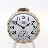 Antique 1946 Ball Waltham Official 999B 10k Gold Filled 21J 16s O/F Pocket Watch