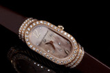 David Yurman Madison Petite 18k Pink Gold Diamond Bezel MOP Dial Watch T409