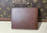 Auth. Rolex VIP Brown Leather Wallet With Box NOS