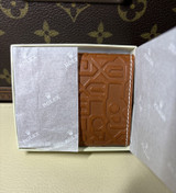 Auth. Rolex VIP Coin Case Brown Leather Wallet With Box NOS