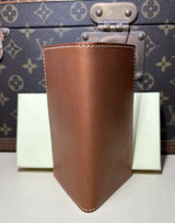 Auth. Rolex VIP Tall Brown Leather Wallet With Box NOS