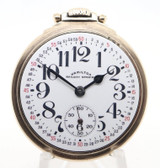 Vintage 1950 Hamilton Grade 992B Model 5 10K G/F 51mm 21J O/F Pocketwatch