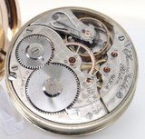 Antique 1907 Howard Watch Co Series 4 17J 53mm Gold Filled Hinge Pocket Watch