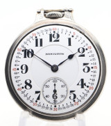 Antique 1936 Hamilton Grade 992E 14K G/F 21J 51mm 16s O/F Pocketwatch