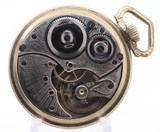 1925 Illinois Grade Bunn Special 21J 16s 10k Rolled Gold Plated Pocket Watch