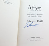 Signed 2003 1st Edition "After. The September 12 Era" by Steven Brill