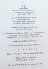 Signed 1st Edition "LBJ. Architect of American Ambition" by Randall B Woods