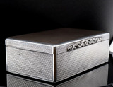 C.1822 English Sterling Silver Gilt Table Snuff Box -By John Reily, London