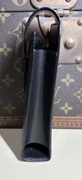 Vintage Cartier Etui Black Leather Sunglasses Case + Box