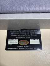 Auth. Vintage Dunhill Black Leather Wallet