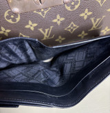 Auth. Vintage Dunhill Black Leather Wallet