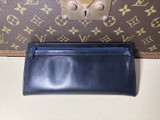 Auth. Vintage Dunhill Black Large Leather Wallet